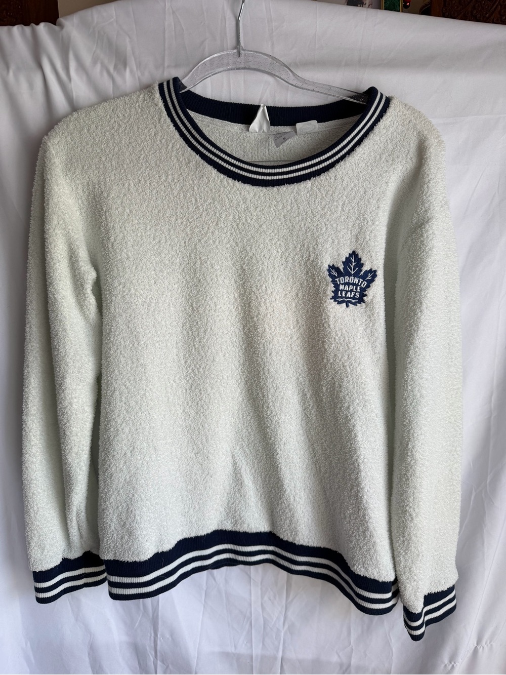 Women's Concepts NHL Toronto Maple Leafs sherpa Pullover Medium